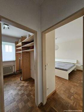 Blick Ankleide/Schlafen - 