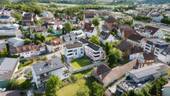 Drohnenaufnahme - 110 m² Wohnqualität in zentraler Lage von Engen