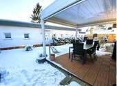 Terrasse Haupthaus - Einfamilienhaus mit 166,00 m&sup2; in Woltersdorf zum Kaufen