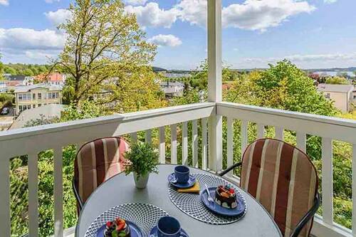 Blick vom Balkon - Ankommen, durchatmen, bleiben - Wohnen oder Vermieten in Sellin