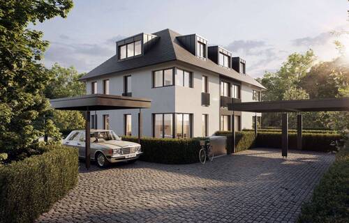 Ansicht Haus - Das Haus ist bereits im Bau - 1.097.000,00&nbsp;EUR Kaufpreis, ca.&nbsp; 134,00&nbsp;m&sup2;&nbsp;Wohnfl&auml;che