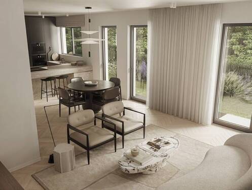 Wohnbereich - Reihenendhaus mit 134,00 m&sup2; in München zum Kaufen