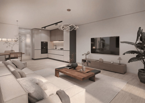Wohnen_Küche_Essen_weitere Ansicht - 3 Zimmer Etagenwohnung zum Kaufen in Bad Honnef