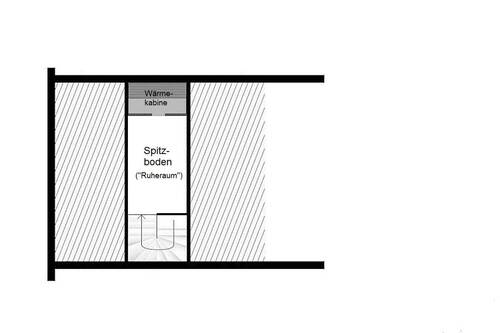 Ausgebauter Spitzboden - 