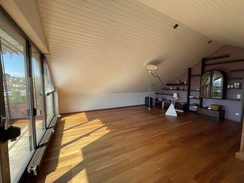 Wohnz. Blick vom Essbereich - Etagenwohnung mit 87,00 m&sup2; in Flein zum Kaufen