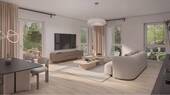 Wohnzimmer - NEUBAU: 4-Zimmer Wohnung im Erdgeschoss in Bad Honnef Rottbitze