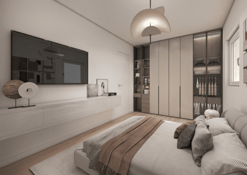Schlafzimmer - 4 Zimmer Etagenwohnung zum Kaufen in Bad Honnef