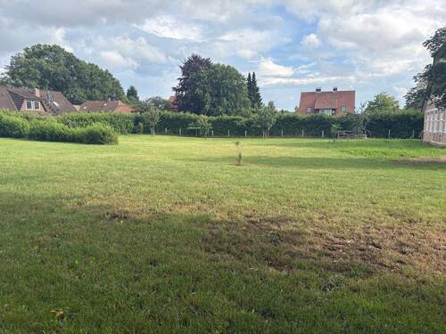 Blick zur Strasse - Baugrundstück im Herzen von Egestorf!