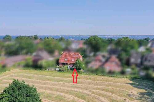 Drohnenbild - 4 Zimmer Doppelhaushälfte in Strande