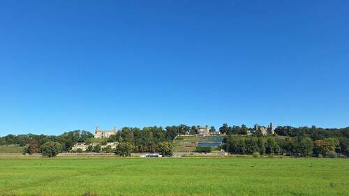 Blick auf die Elbe - 