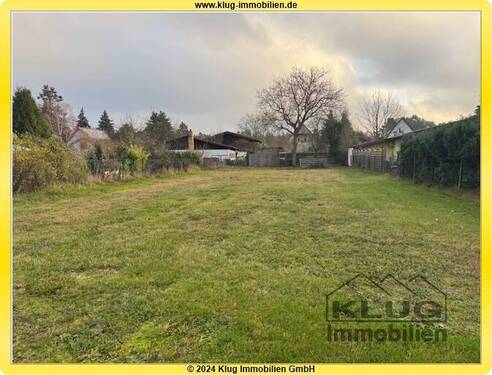 Grundstücksansicht - Hohen Neuendorf OT Borgsdorf! Ca. 675 m² baureifes Grundstück (kein Abriss) in gefragter Wohnlage!