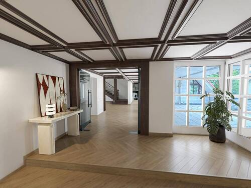 Eingangsbereich visualisiert - Etagenwohnung mit 317,00 m² in Kempten zum Kaufen