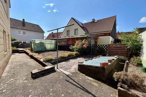 Garten - Einfamilienhaus mit 161,00 m² in Lichtenau zum Kaufen
