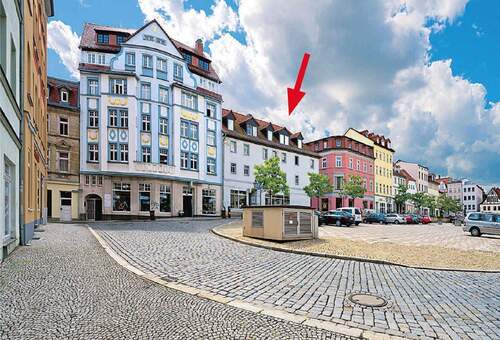 Ansicht Objekt - 1 Zimmer Mehrfamilienhaus, Wohnhaus zum Kaufen in Zeitz