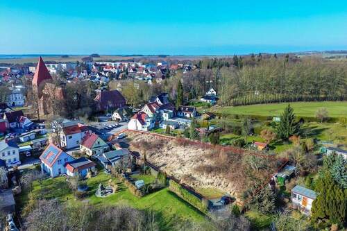 Luftbildaufnahme - ungefährer Grundstücksverlauf - Grundstück zum Kaufen in Sagard