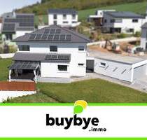 Heustreu: Exklusives Energie-Plus-Haus auf Basis Passivhaus mit tollem Garten