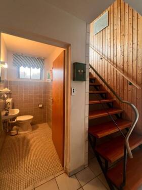 WC im Kellergeschoss - 