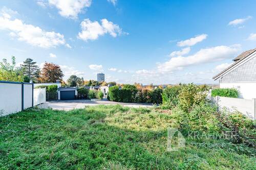 Sicht vom mittleren Teil des Grundstücks - Grundstück zum Kaufen in Wuppertal / Roßkamp