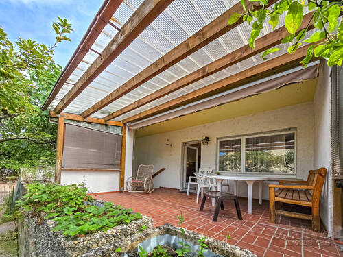 überdachte Terrasse im EG - 