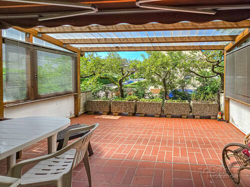 überdachte Terrasse im EG - 