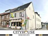 Hausansicht - CITYHOUSE: Ohne Käuferprovision! Wohn- und Geschäftshaus mit Postfiliale, Western Union & Kiosk!