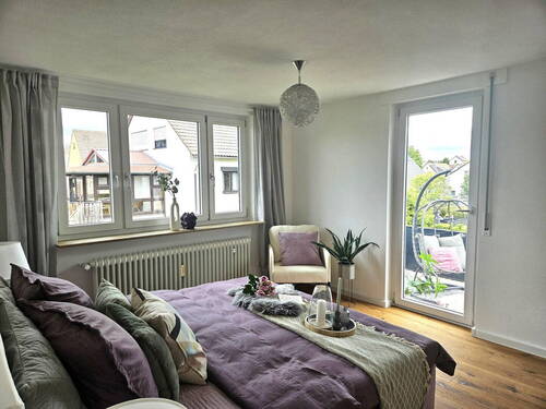 Schlafzimmer - 3 Zimmer Etagenwohnung zum Kaufen in Lauffen am Neckar