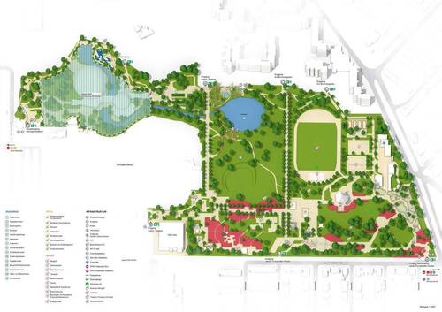 Nahe gelegener Park - 