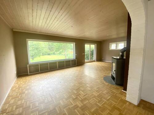 Blick vom WZ in den Garten - 