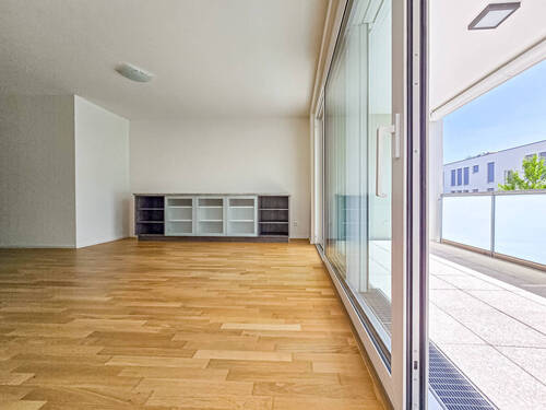 Wohnzimmer - Etagenwohnung mit 119,00 m² in Kehl zum Kaufen