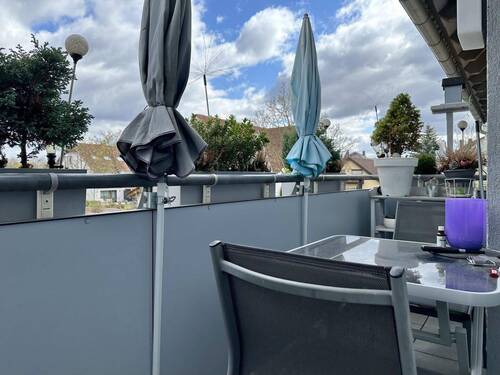 Balkon - 2 Zimmer Etagenwohnung in Hanau