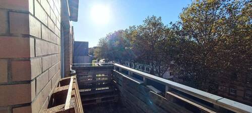 Ausblick vom Balkon - 2 Zimmer Etagenwohnung zum Kaufen in Karlsruhe