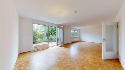 Wohn-/ Essbereich Ansicht II - Reihenmittelhaus mit 125,00 m&sup2; in Frankfurt am Main zum Kaufen