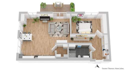 Wohnung 2 - 