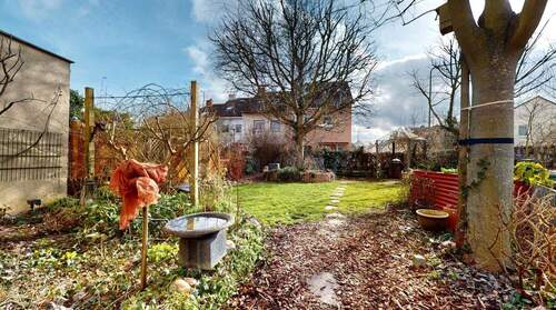 Garten Ansicht I - 5 Zimmer Reihenendhaus zum Kaufen in Frankfurt am Main