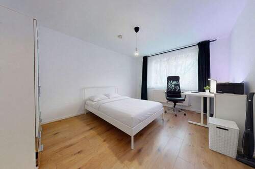 Schlafzimmer Ansicht I - Etagenwohnung mit 48,20 m&sup2; in Frankfurt am Main zum Kaufen