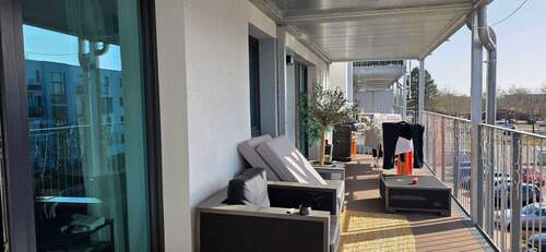 Balkon - 5 Zimmer Etagenwohnung in Schweinfurt