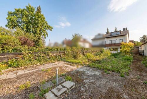 Außenansicht - Doppelhaushälfte mit großem Westgarten in ruhiger und zentrumsnaher Lage - Ihr Raum für eigene Ideen