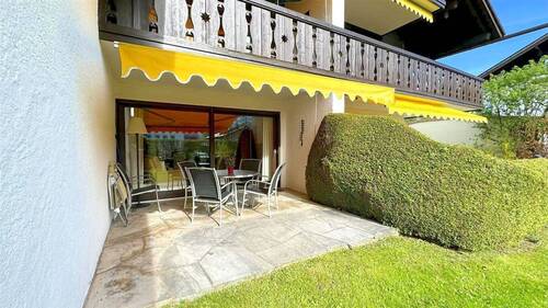 Terrasse/Freitsitz - 5 Zimmer Terrassenwohnung zum Kaufen in Garmisch-Partenkirchen