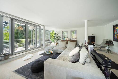 Wohnbereich - 7 Zimmer Einfamilienhaus in München