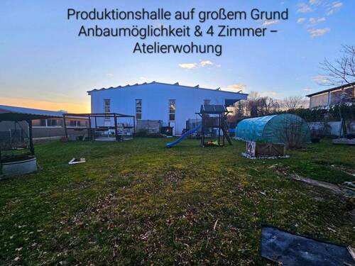 20250320_180937.jpg - Multifunktionshalle auf großem Grund+ schöner 4 Zimmer Wohnung!