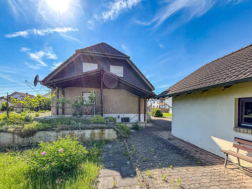 Rückansicht - Einfamilienhaus mit 116,80 m&sup2; in Kehl / Kittersburg zum Kaufen