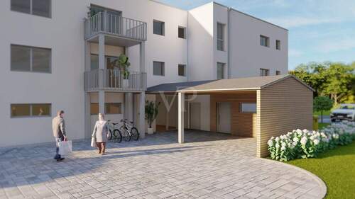 Bild 2 - 2 Zimmer Etagenwohnung zum Kaufen in Oberdachstetten