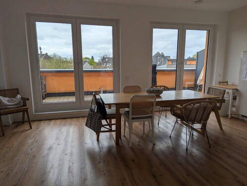 Wohnbereich - 4 Zimmer Terrassenwohnung in Krefeld