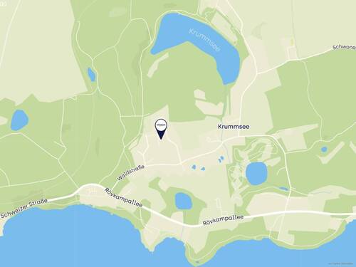 Lageplan - 6 Zimmer Einfamilienhaus zum Kaufen in Malente / Krummsee