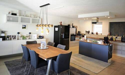 Blick Wohnzimmer zu Esszimmer - 