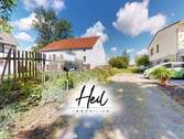 Ansicht - Vielseitiger Dreiseitenhof - Wohnhaus mit großer Terrasse, Fachwerkscheune & weitläufigem Grundstück