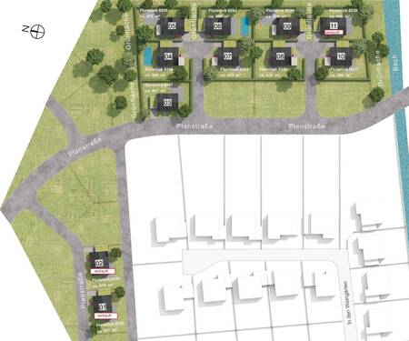 Lageplan - Grundstück in Wachenheim