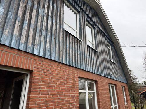 Außenansicht - 7 Zimmer Mehrfamilienhaus, Wohnhaus zum Kaufen in Kutenholz-Mulsum