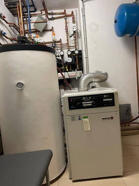 Gas Heizung - 
