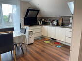 Eßzimmer und Küche - 3 Zimmer Etagenwohnung in Troisdorf